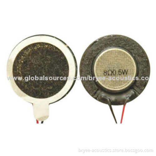 Mylar Speaker, Measures 17.0 x 4.0mm, Full Range for Multimedia Devices